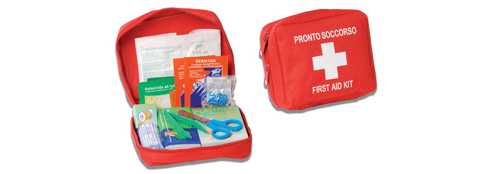 Soft kit di pronto soccorso per casa e auto privata - Cassetta primo  soccorso